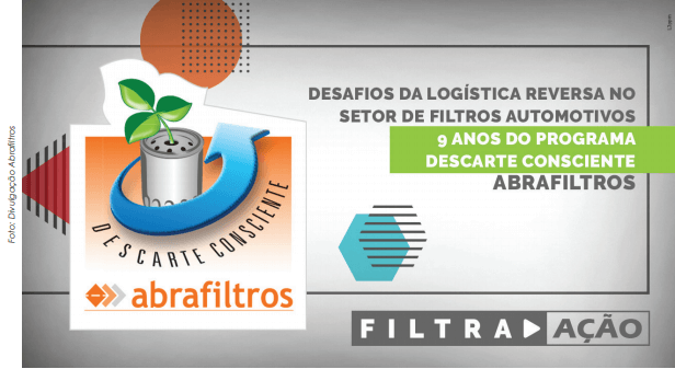 Programa Filtra Ação destaca desafios da reciclagem de filtros no setor automotivo